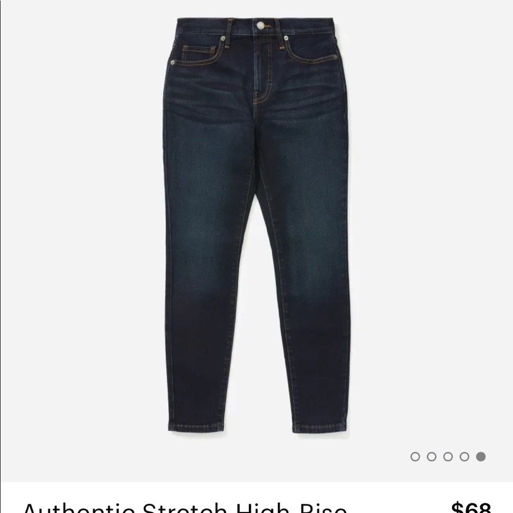 Everlane Authentic Stretch High-Rise Skinny